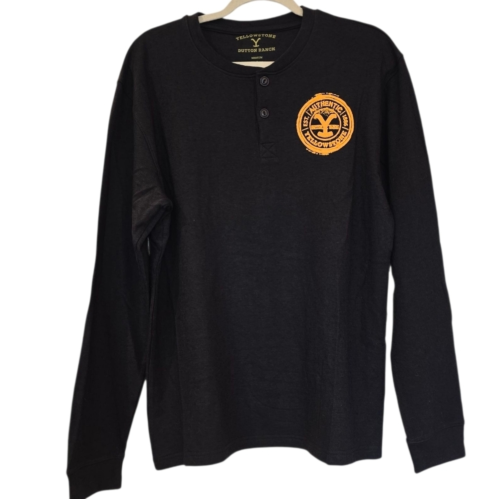 NWT ‎ Mens Yellowstone Dutton Ranch by Flyshacker Size M Wool Blend Sweater Soft
